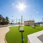 아파트 Espacio 8 - Primera Linea De Playa 쿠엘라