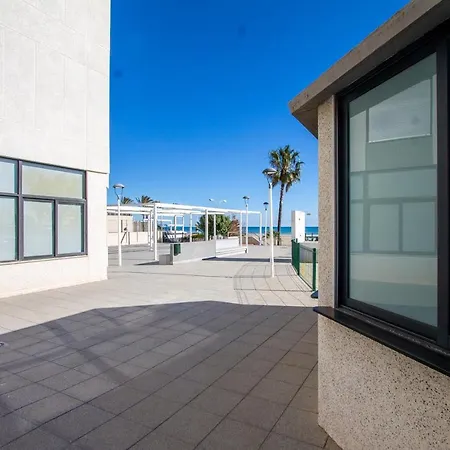 Espacio 8 - Primera Linea De Playa Апартаменты