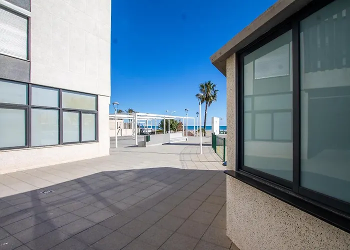 Espacio 8 - Primera Linea De Playa Апартаменты