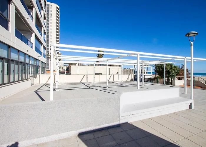 Espacio 8 - Primera Linea De Playa Апартаменты Кульера