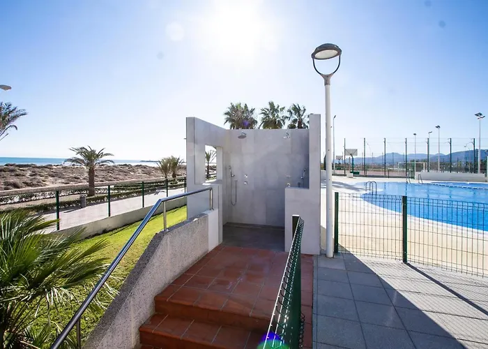Espacio 8 - Primera Linea De Playa Апартаменты Кульера